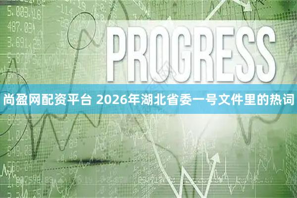 尚盈网配资平台 2026年湖北省委一号文件里的热词